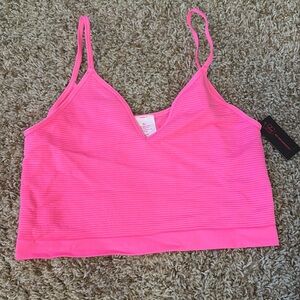 NWT No Boundaries hot pink bralette